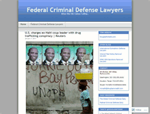 Tablet Screenshot of federalcrimesblog.com